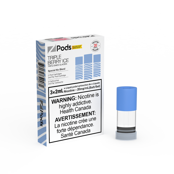 Z-PODS: TRIPLE BERRIES ICE (ONTARIO)