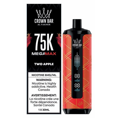 TWO APPLE - AL FAKHER 75K MEGA MAX (30mL)
