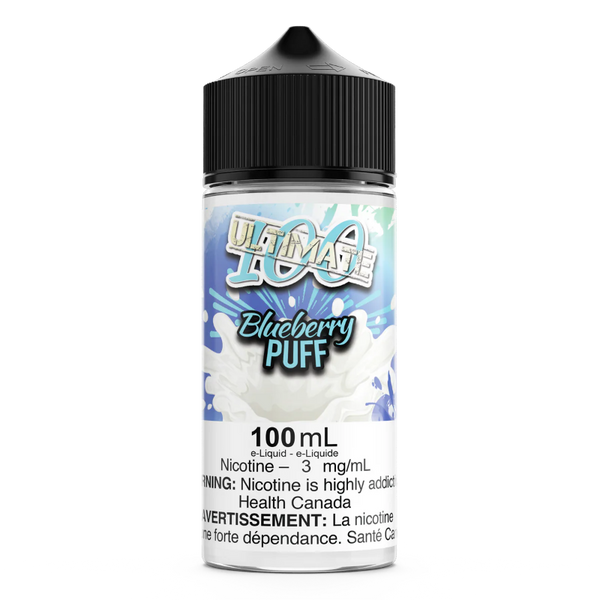 ULTIMATE 100 – BLUEBERRY PUFF (100mL) (ONTARIO)