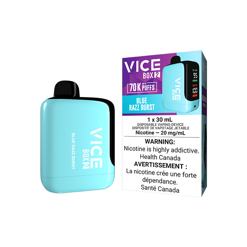 BLUE RAZZ BURST - VICE BOX 2 DISPOSABLE