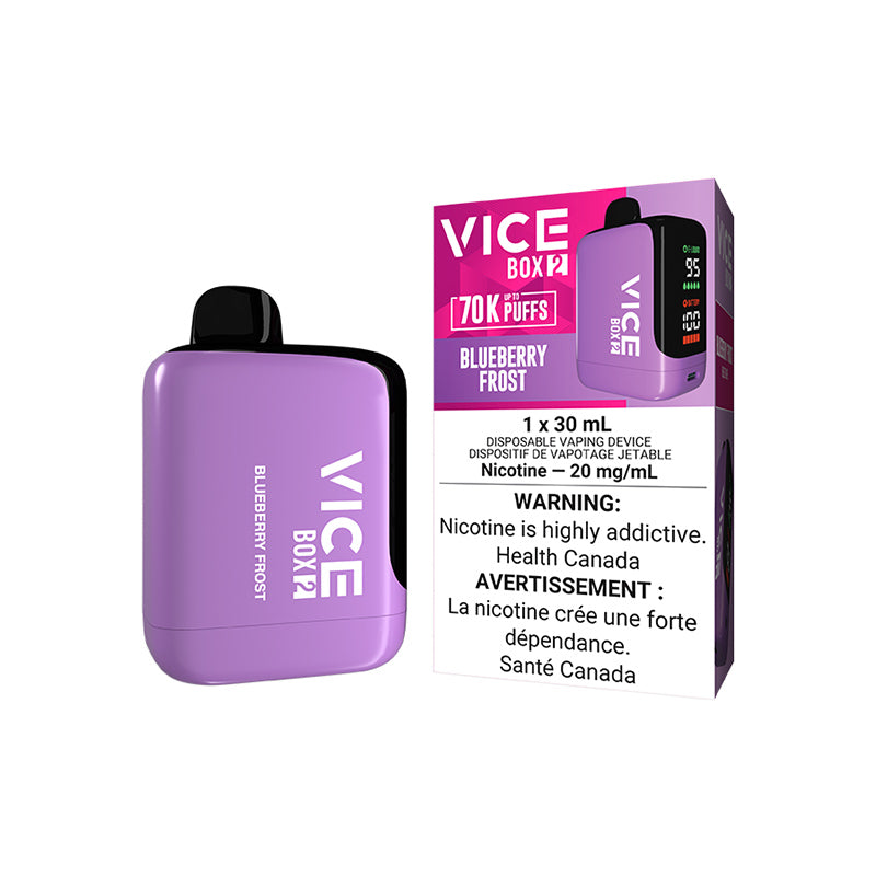 BLUEBERRY FROST - VICE BOX 2 DISPOSABLE