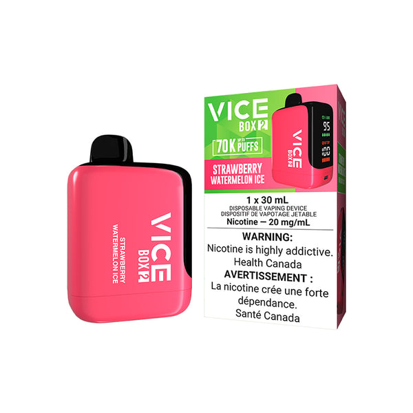 STRAWBERRY WATERMELON ICE - VICE BOX 2 DISPOSABLE (ONTARIO)