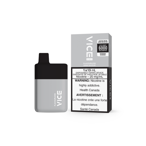 VICE BOX DISPOSABLE - FLAVORLESS/ FLAVOURLESS (ONTARIO)
