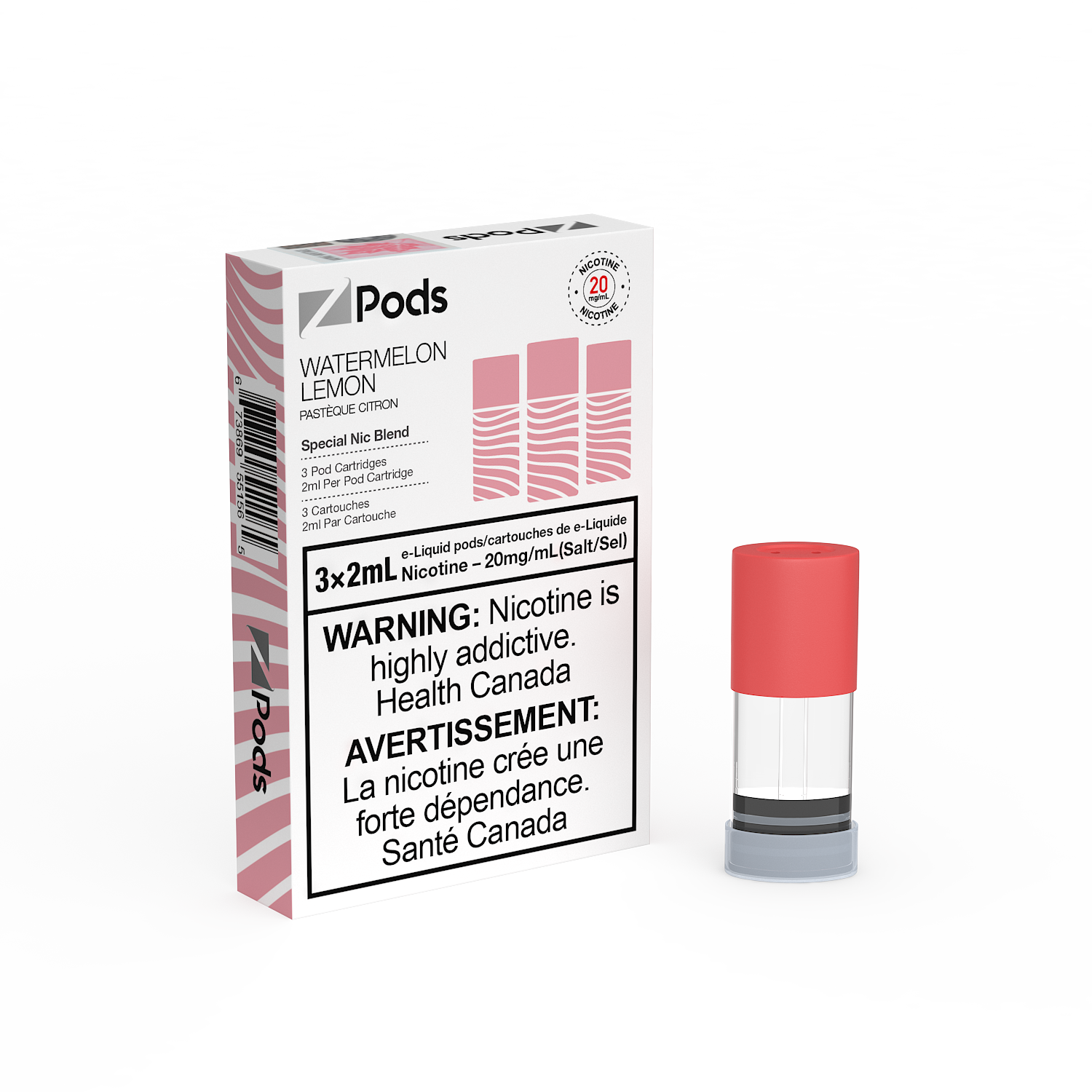 Z-PODS: WATERMELON LEMON (ONTARIO)