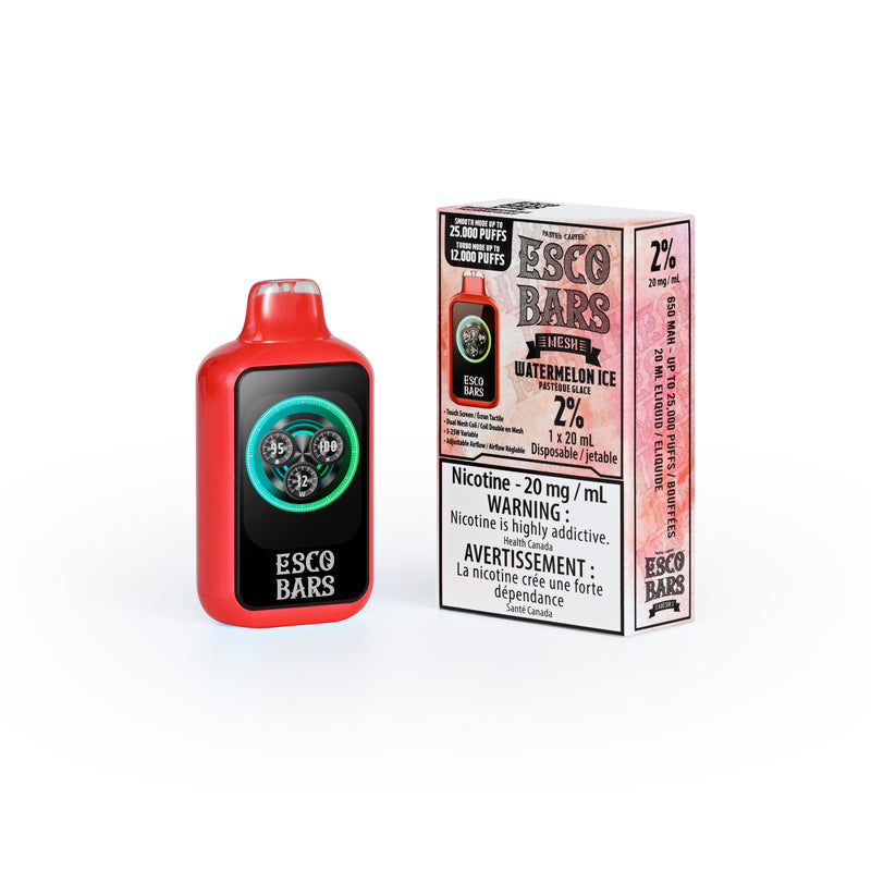WATERMELON ICE - ESCO BARS BY PASTEL CARTEL (ONTARIO)