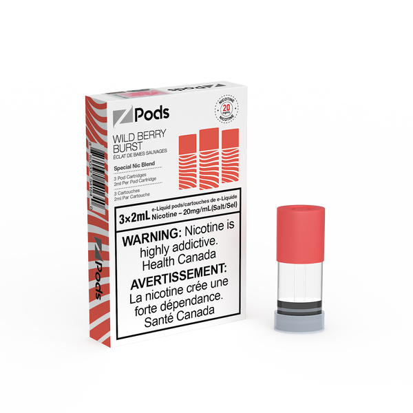 Z-PODS: WILD BERRY SK (WILD BERRY BURST) (ONTARIO)