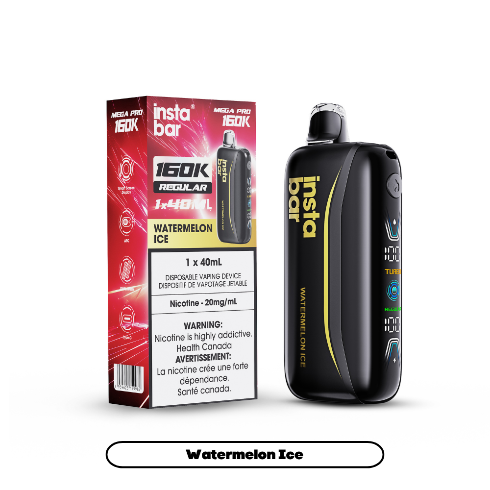 WATERMELON ICE - INSTA BAR MEGA PRO 160K (40mL)