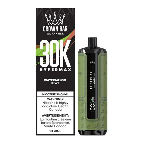 WATERMELON KIWI - AL FAKHER 30K HYPERMAX DISPOSABLE (20mL) (ONTARIO)