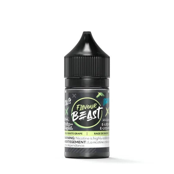 WILD WHITE GRAPE ICED - FLAVOUR BEAST E LIQUID (30mL) (ONTARIO)