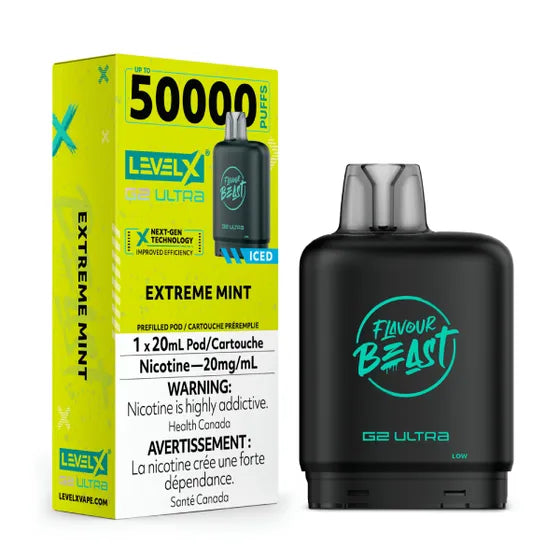 EXTREME MINT - FLAVOUR BEAST LEVEL X G2 ULTRA (20mL) (ONTARIO)