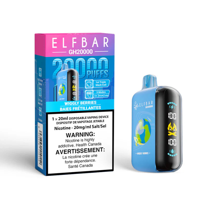 WIGGLY BERRIES - ELFBAR GH20000 (20mL) (ONTARIO)