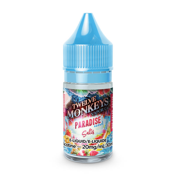 TWELVE MONKEYS ICE AGE SALTS - PARADISE ICED (30mL) (ONTARIO)