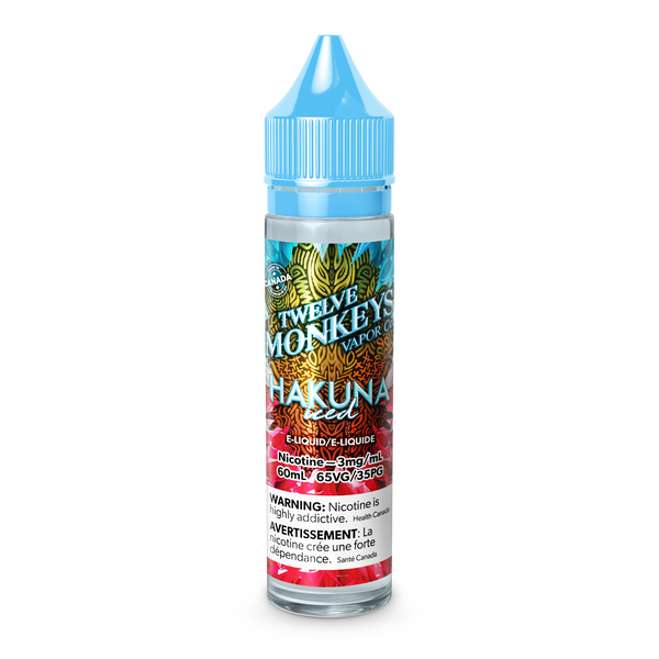 TWELVE MONKEYS - ICE AGE HAKUNA ICED (60mL) (ONTARIO)
