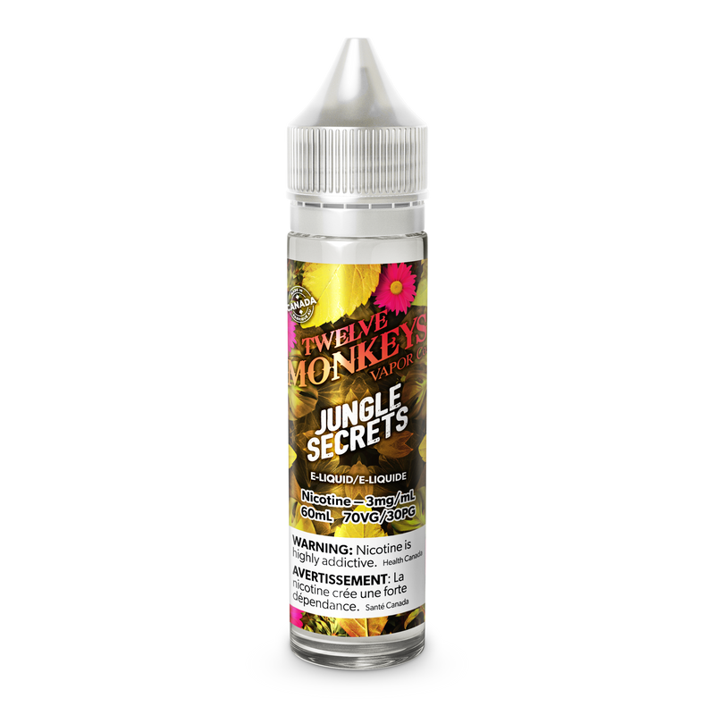 TWELVE MONKEYS - JUNGLE SECRETS (60mL)(ONTARIO)
