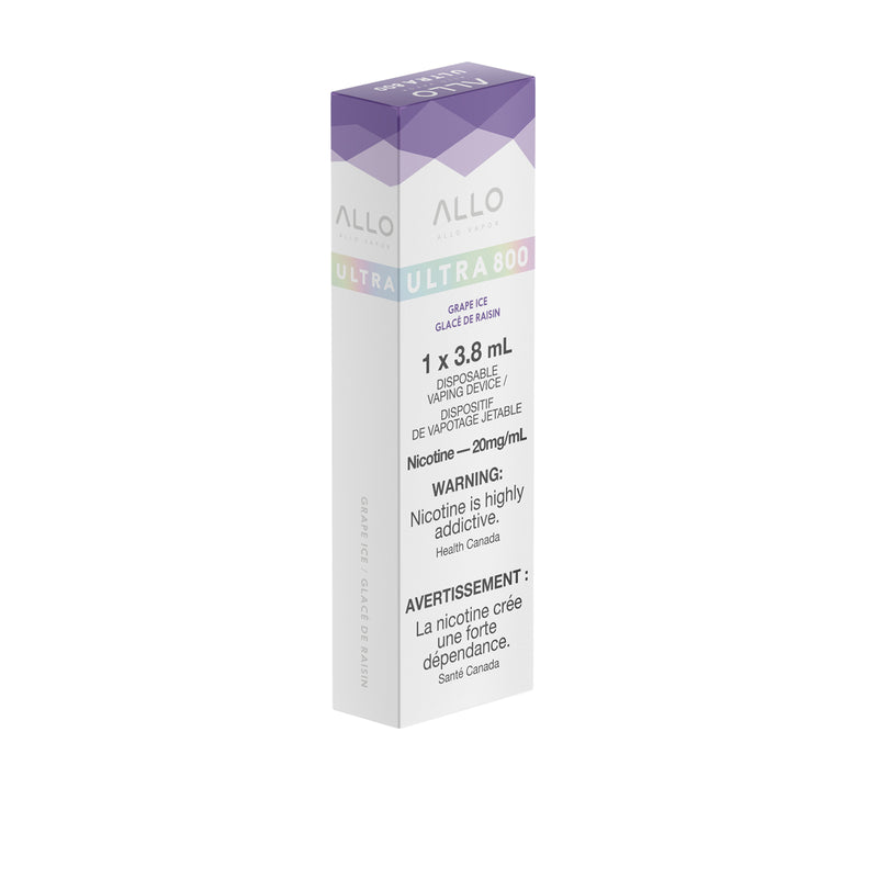 ALLO ULTRA 800 - GRAPE ICE (ONTARIO)