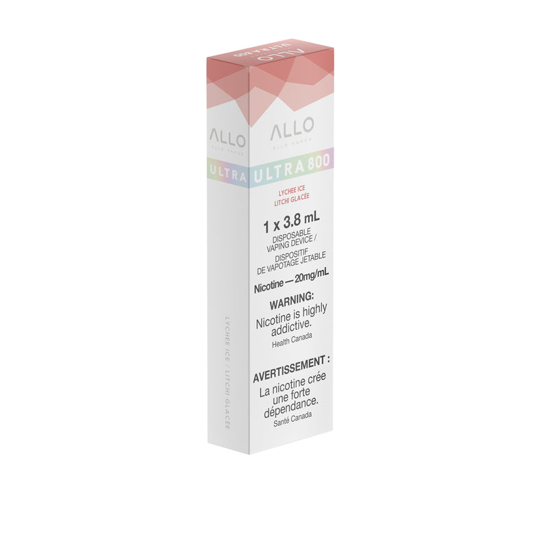 ALLO ULTRA 800 - LYCHEE ICE (ONTARIO)