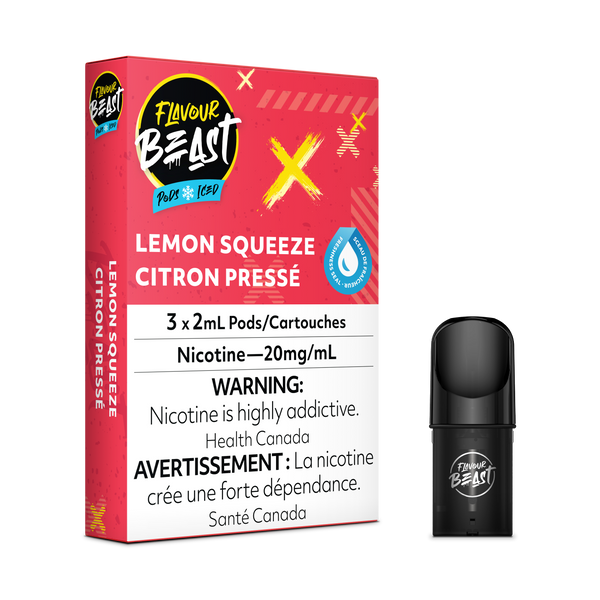 LEMON SQUEEZE - FLAVOUR BEAST PODS (ONTARIO)
