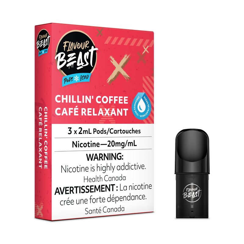 CHILLIN' COFFEE - FLAVOUR BEAST PODS (ONTARIO)