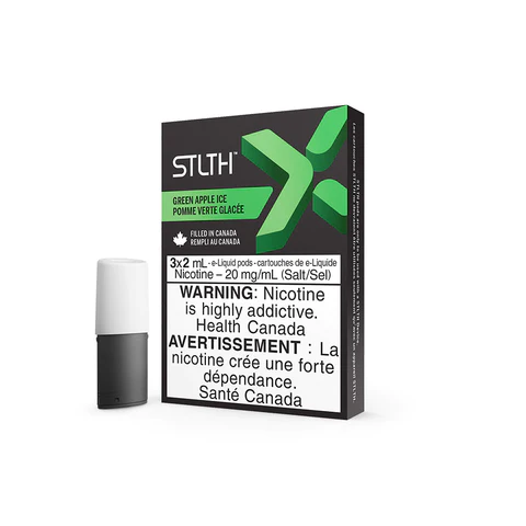 GREEN APPLE ICE - STLTH X PODS (ONTARIO)