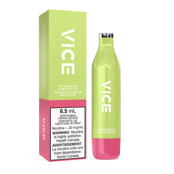 VICE 2500 DISPOSABLE - WATERMELON HONEYDEW ICE (ONTARIO)