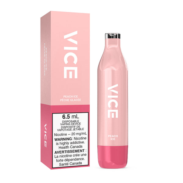 VICE 2500 DISPOSABLE - PEACH ICE (ONTARIO)