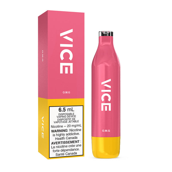 VICE 2500 DISPOSABLE - O.M.G (ORANGE MANGO GUAVA) (ONTARIO)