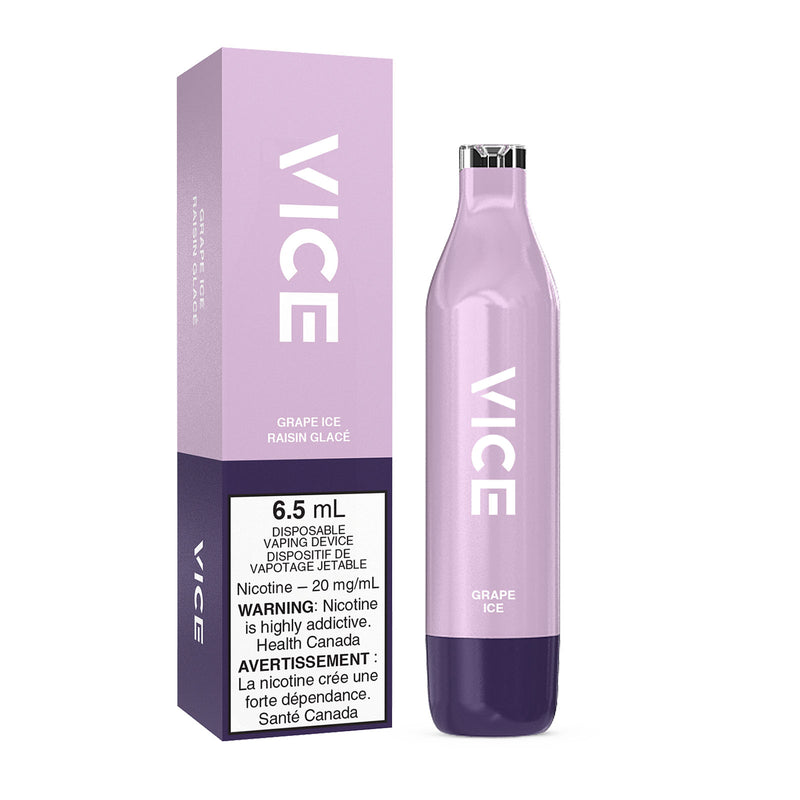 VICE 2500 DISPOSABLE - GRAPE ICE (ONTARIO)