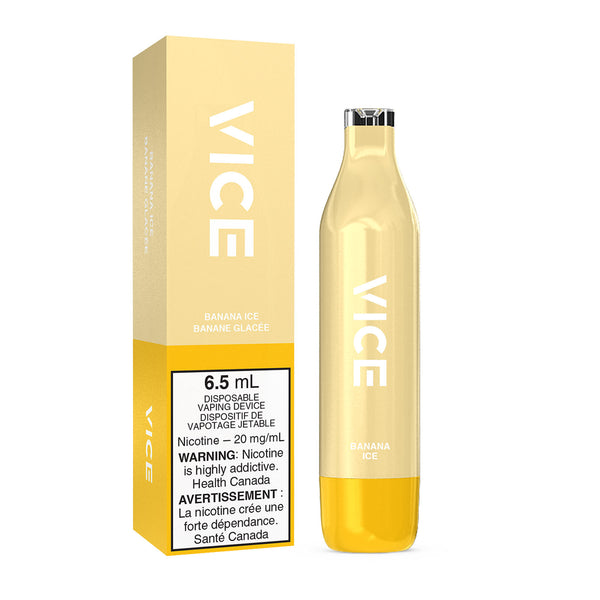 VICE 2500 DISPOSABLE - BANANA ICE (ONTARIO)