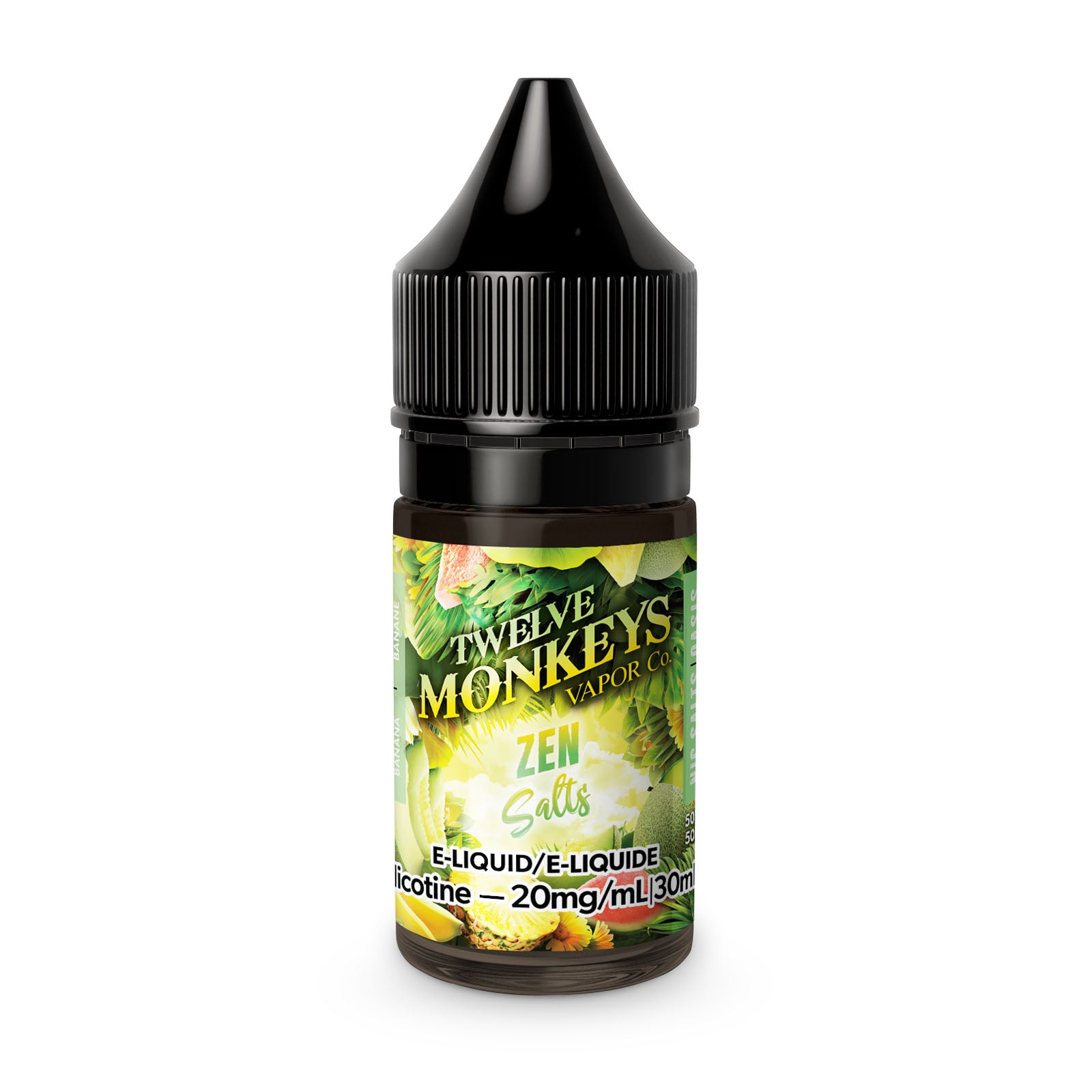 TWELVE MONKEYS SALTS - ZEN (30mL)