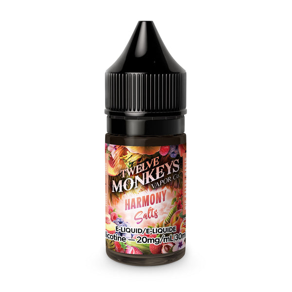 TWELVE MONKEYS SALTS - HARMONY (30mL) (ONTARIO)