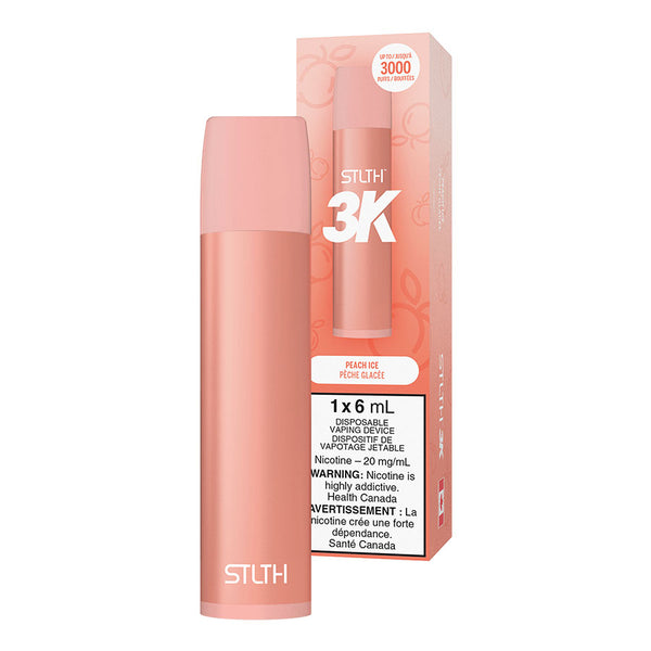 STLTH 3K DISPOSABLE - PEACH ICE (ONTARIO)