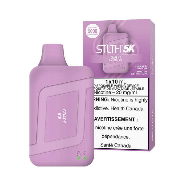 STLTH BOX 5K DISPOSABLE- GRAPE ICE (ONTARIO)