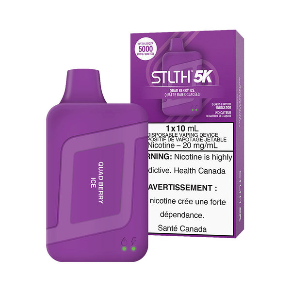 STLTH BOX 5K DISPOSABLE- QUAD BERRY ICE (ONTARIO)
