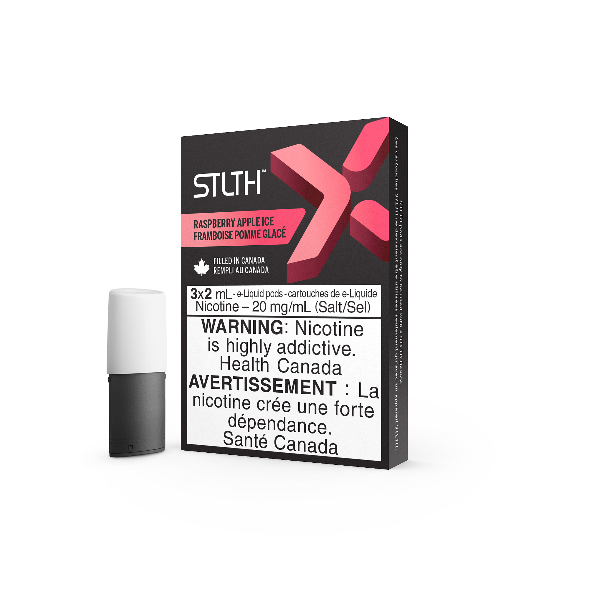 RASPBERRY APPLE ICE - STLTH X PODS