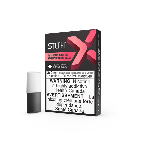 RASPBERRY APPLE ICE - STLTH X PODS (ONTARIO)