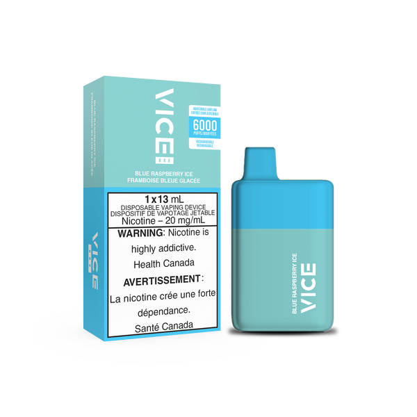 VICE BOX DISPOSABLE - BLUE RASPBERRY ICE (ONTARIO)