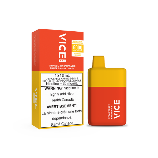 VICE BOX DISPOSABLE - STRAWBERRY BANANA ICE (ONTARIO)