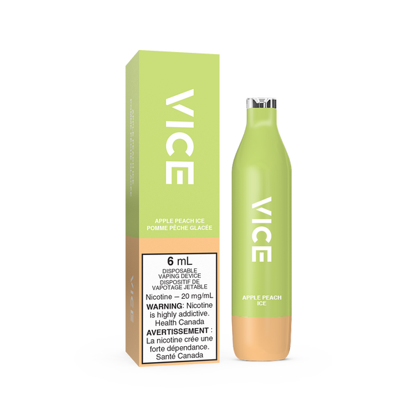 VICE 2500 DISPOSABLE - APPLE PEACH ICE (ONTARIO)