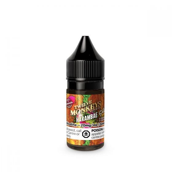 TWELVE MONKEYS SALTS - HARAMBAE (30mL) (ONTARIO)